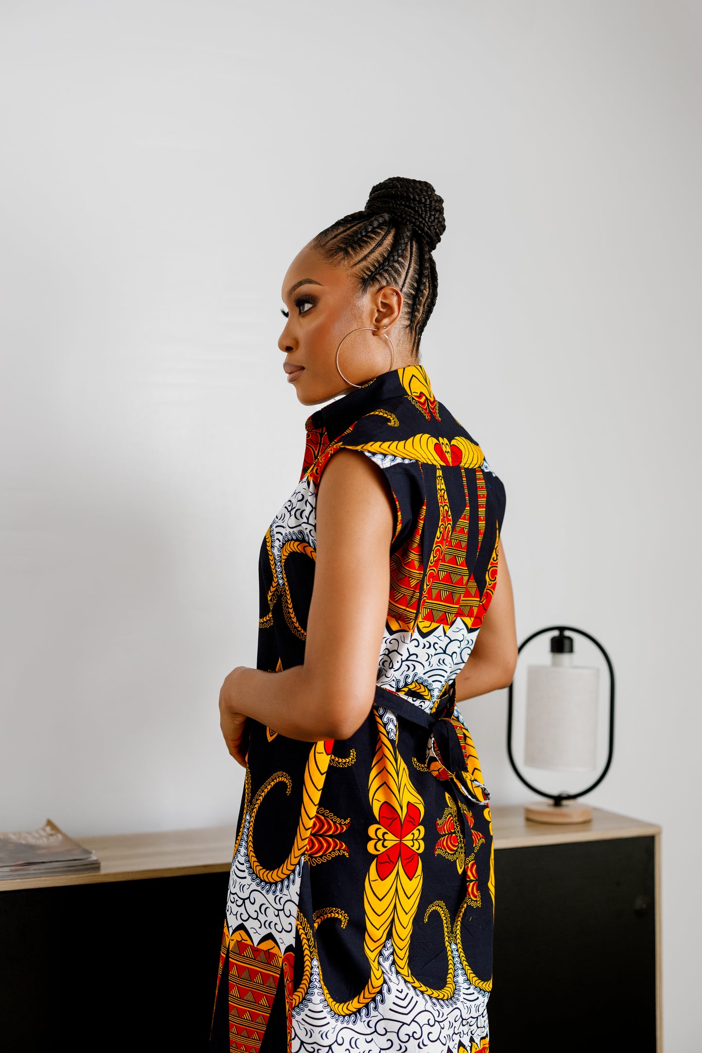 African Print Neda Dress