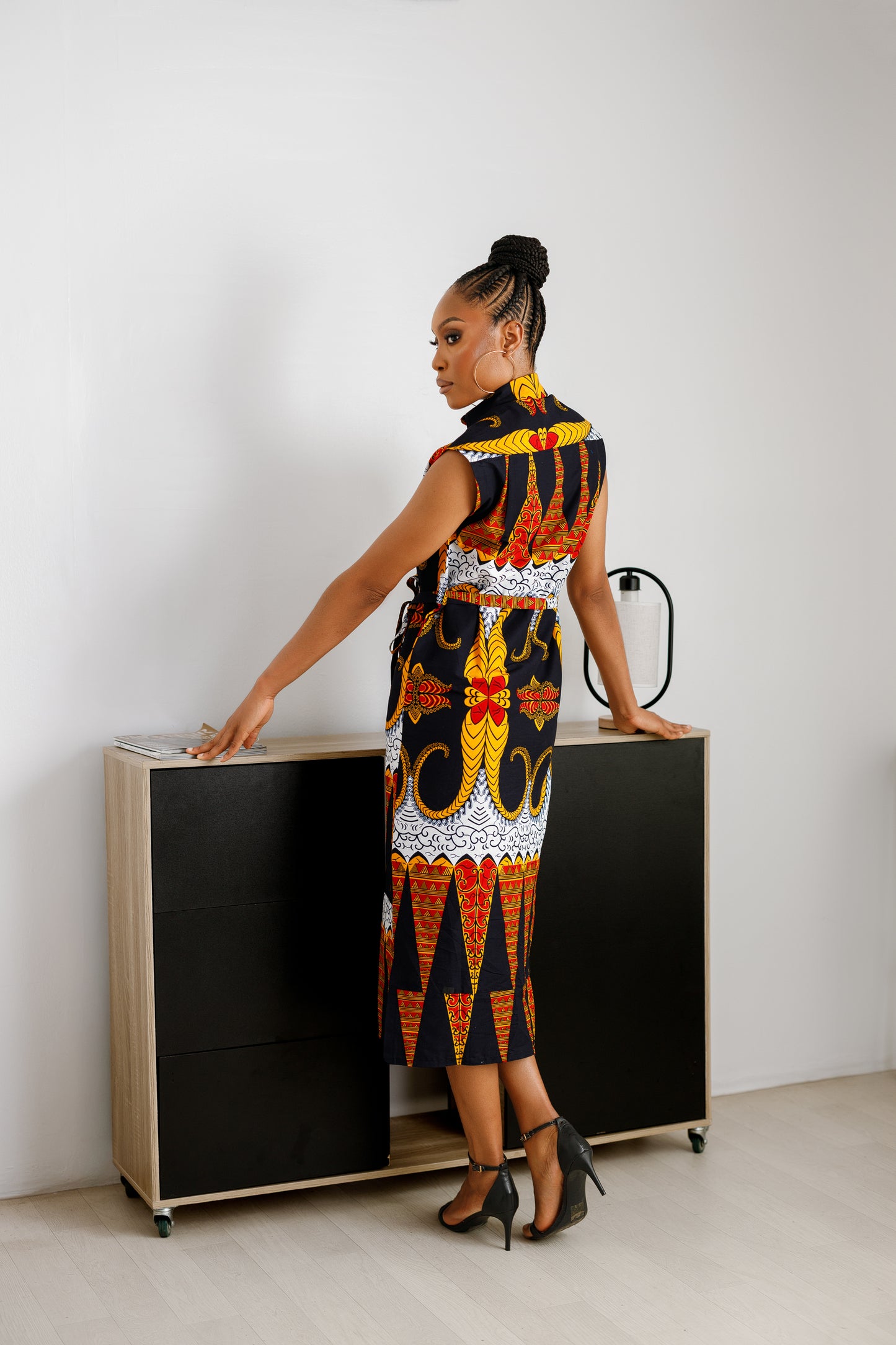 African Print Neda Dress
