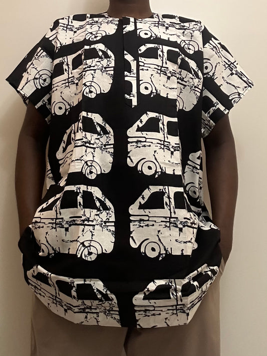 Mai African Print Dashiki