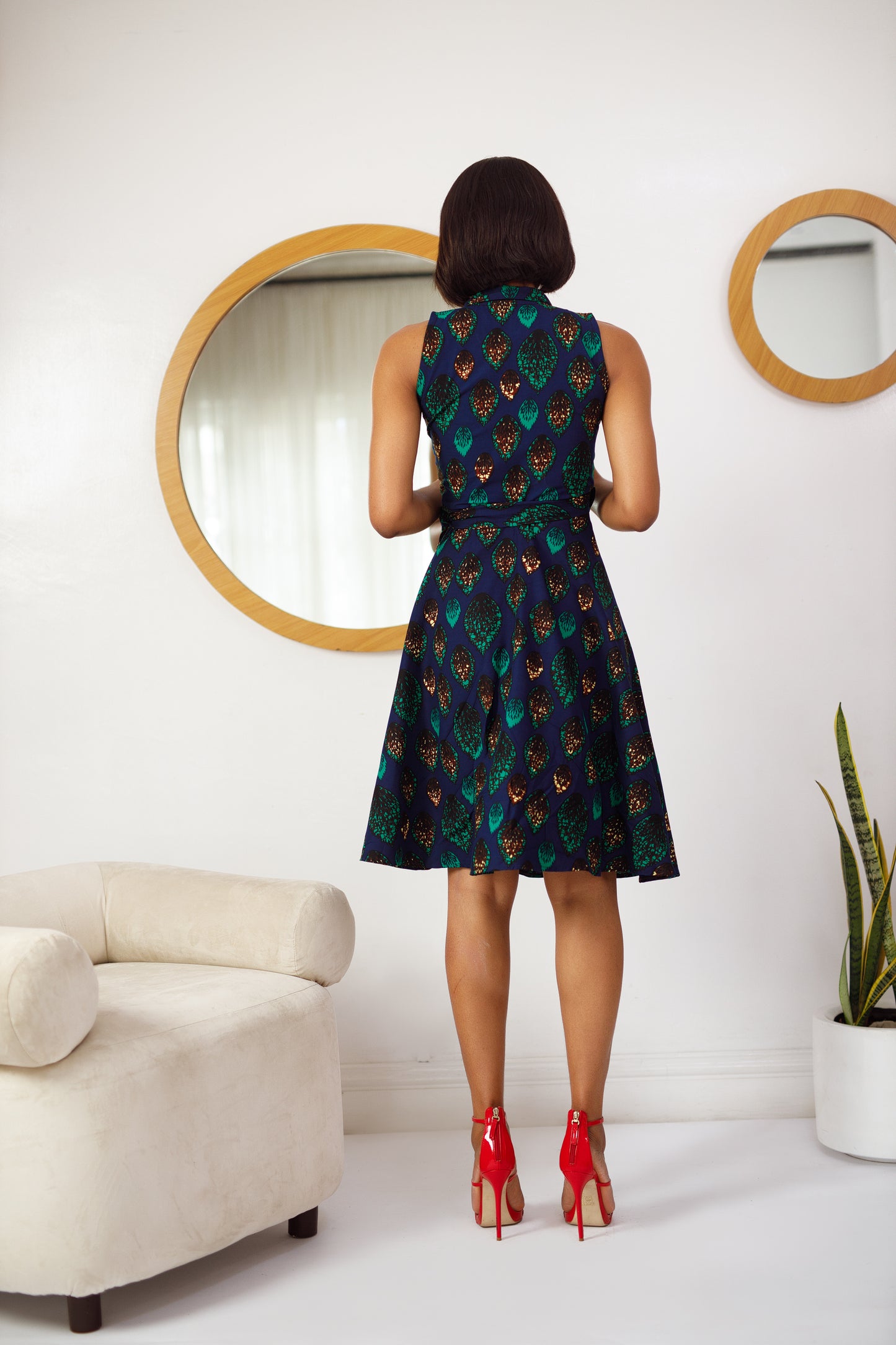 African Print Tamina Dress