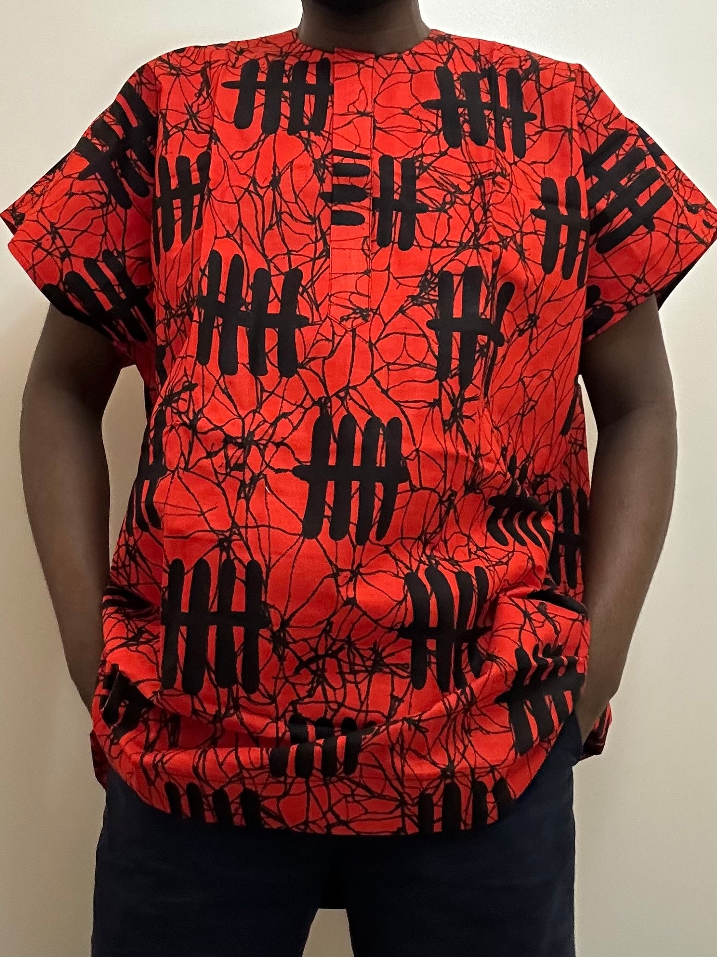 Uti African Print Dashiki