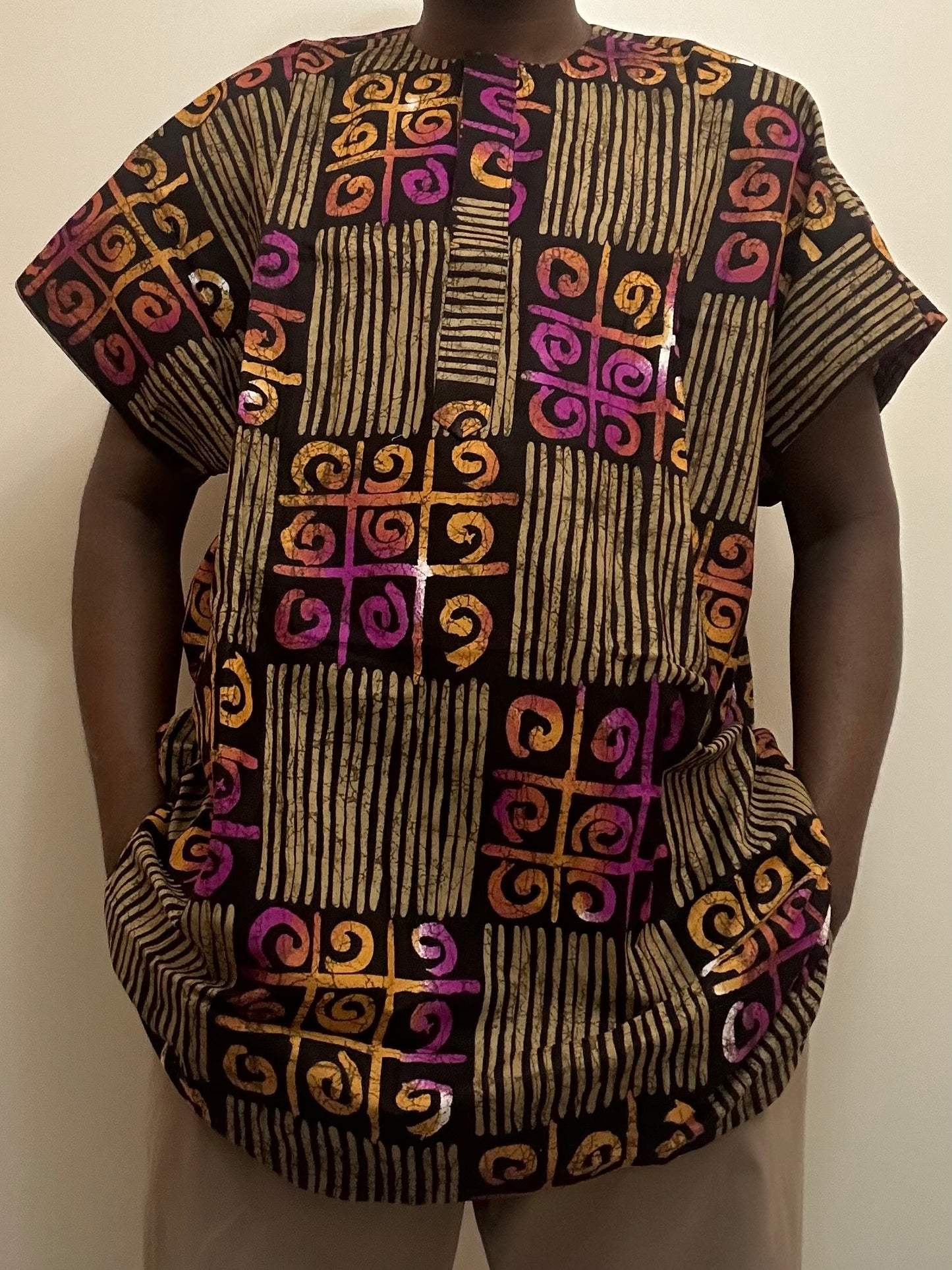 African Ankara Dashiki A3