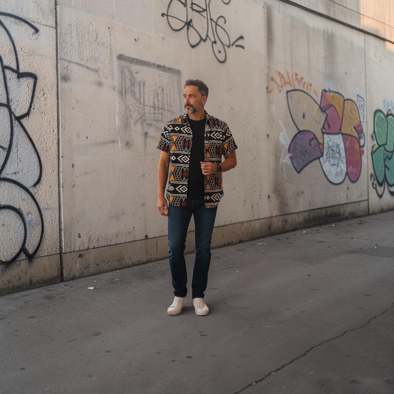 AFRICAN ROHO SHORT SLEEVE SHIRT