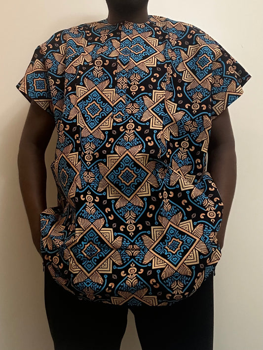 African Ankara Dashiki A1