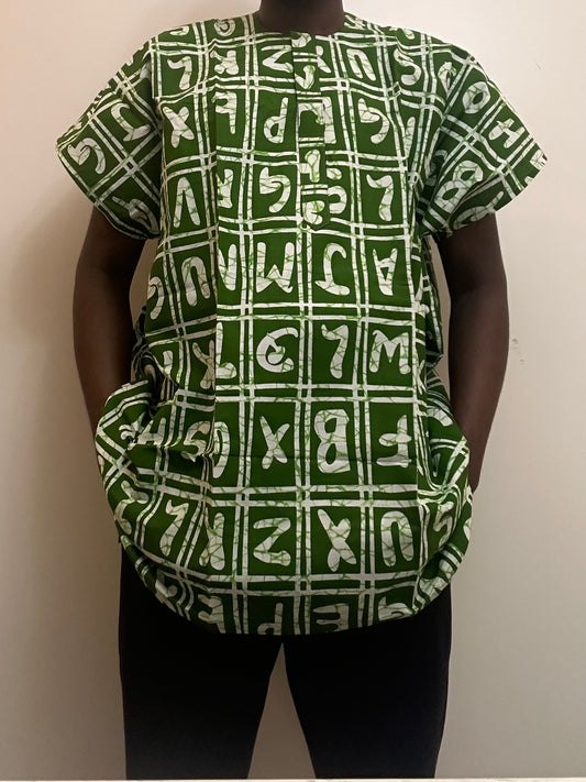 African Ankara Dashiki A3