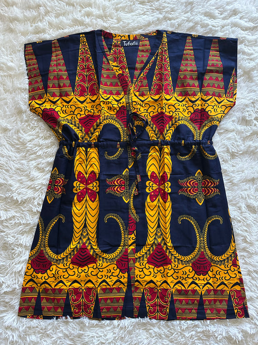 Indo Dashiki Dress Multi