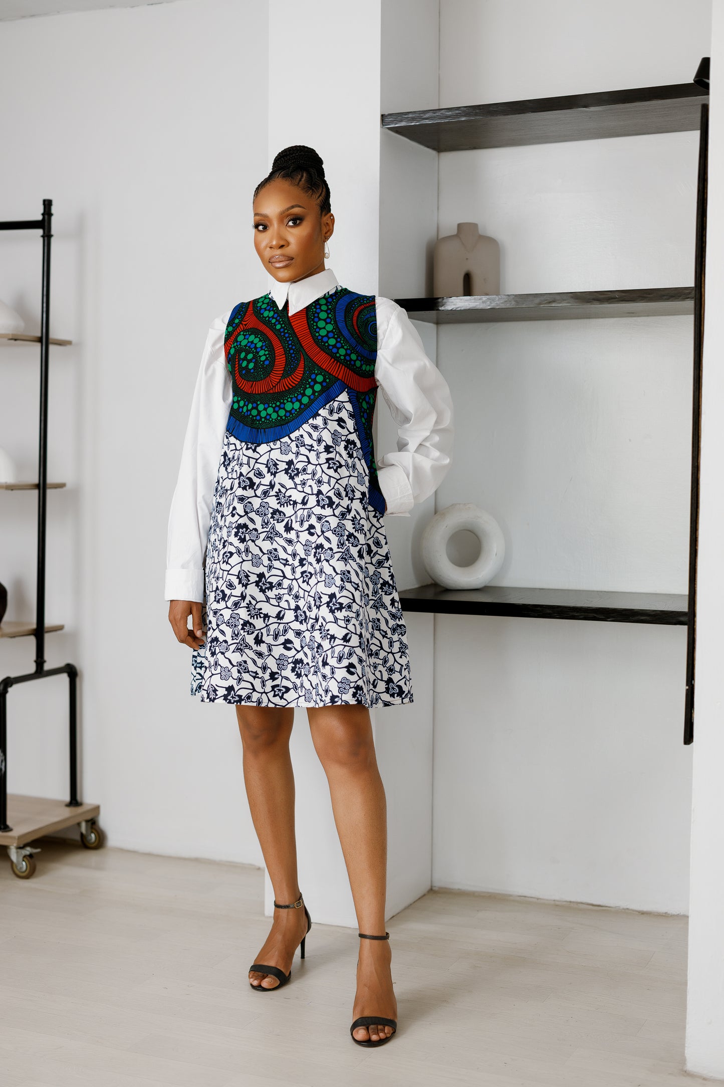 African Print Jamila Dress