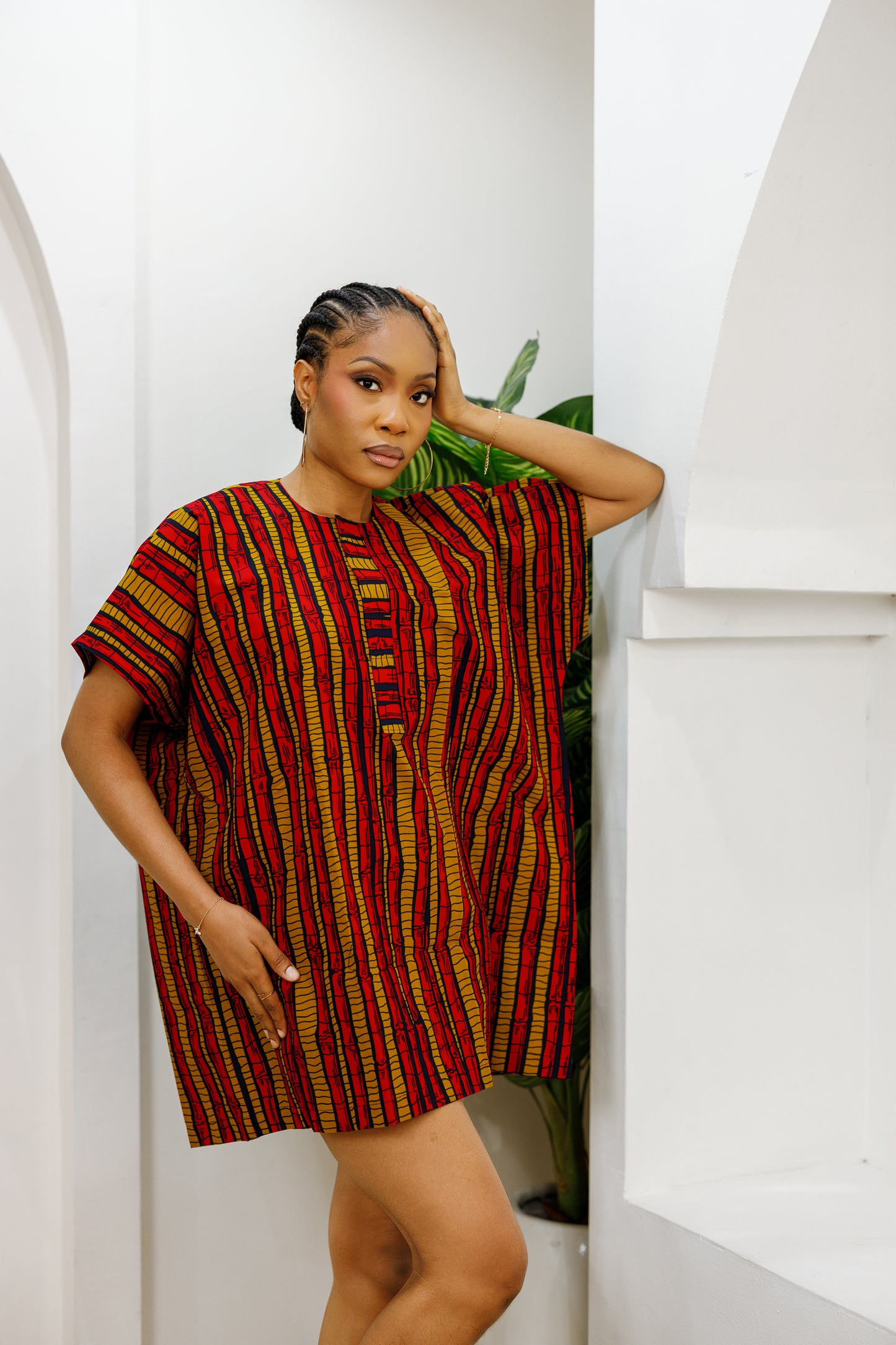 Mai African Print Dashiki
