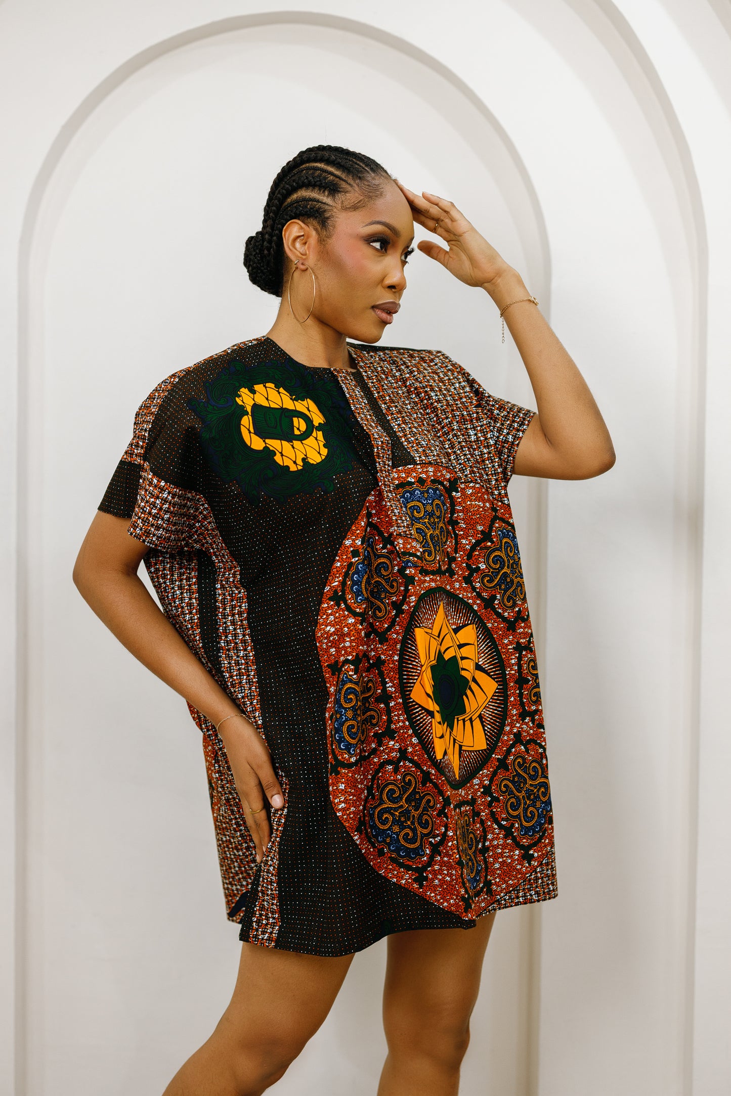 African Ankara Dashiki Sade