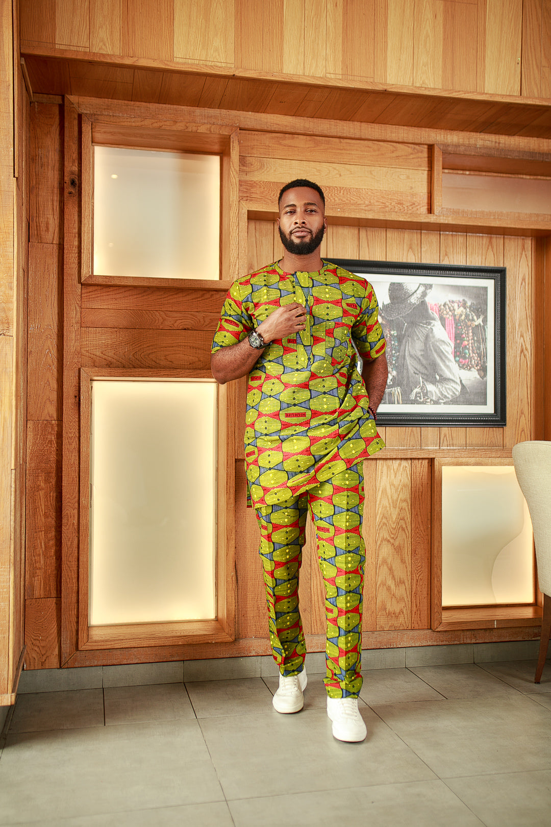 African ANKARA AFUA (Shirt Only)