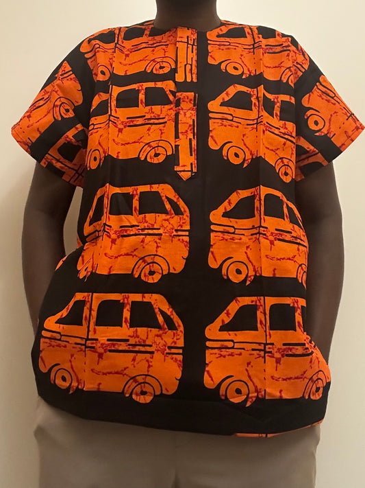 Uti African Print Dashiki