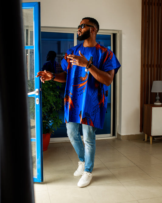 Akinyi African Print Dashiki