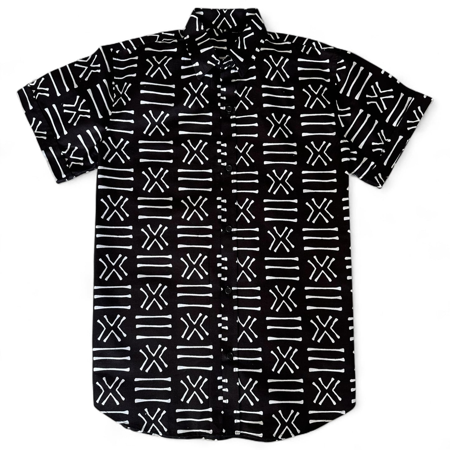 African Print Kabelo Short Sleeve Shirt