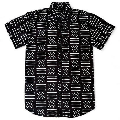 African Print Kabelo Short Sleeve Shirt