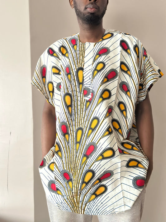 African Ankara Dashiki A3