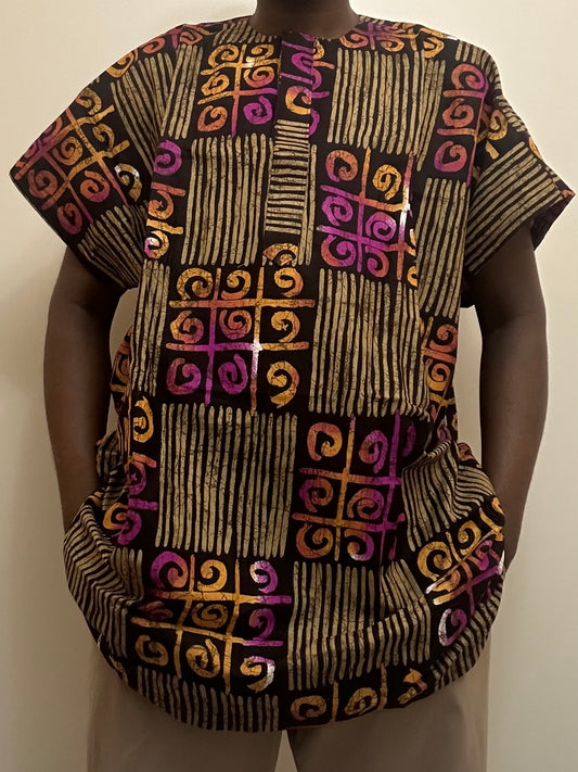 African Ankara Dashiki A3