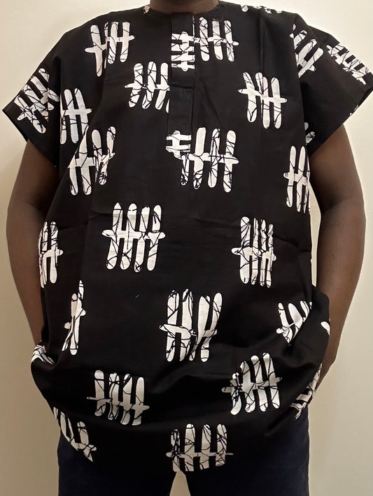 Mai African Print Dashiki