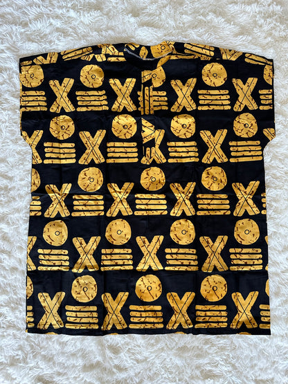 Fai African Print Dashiki