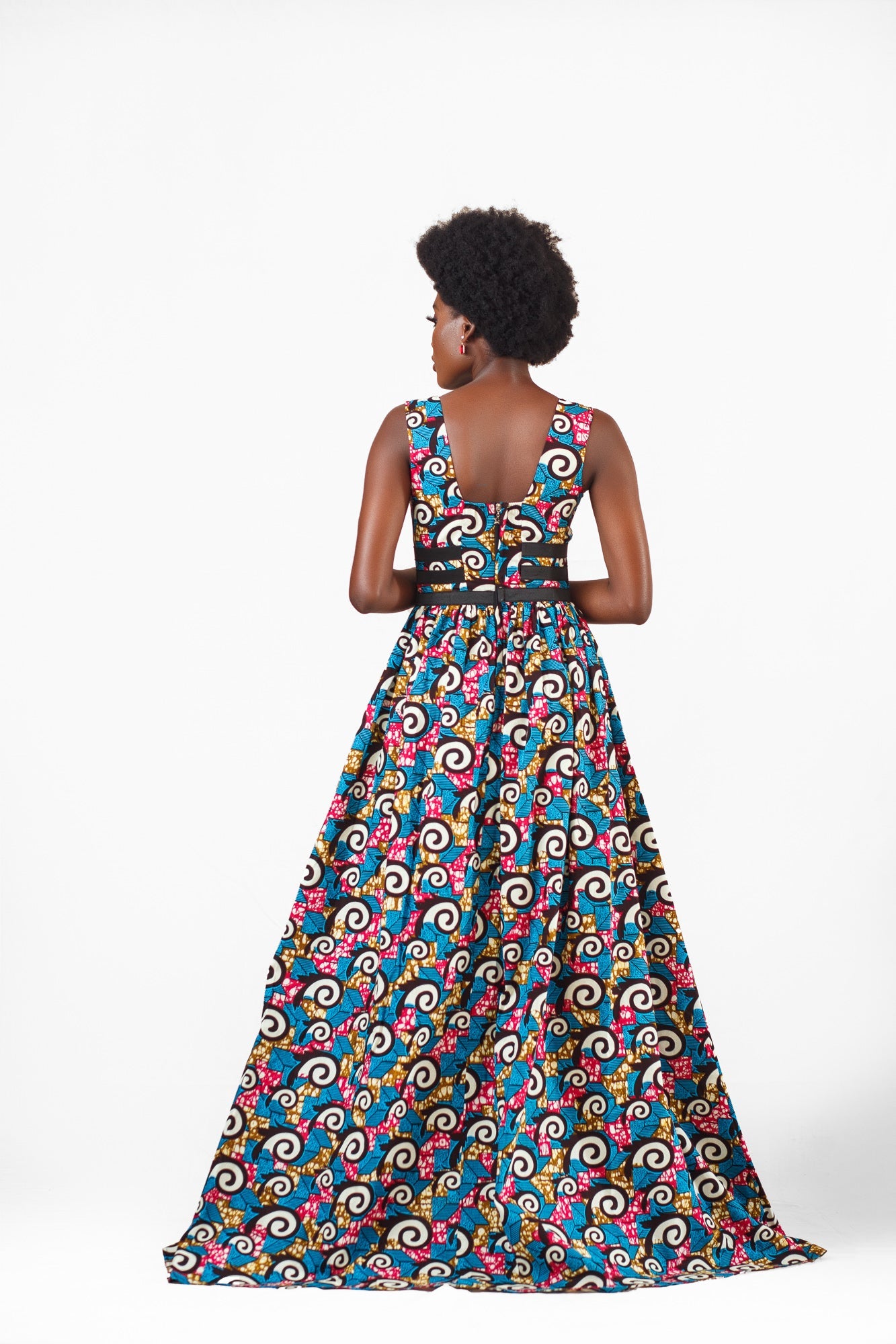 African clothing maxi dress