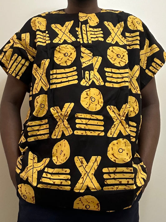 Fai African Print Dashiki