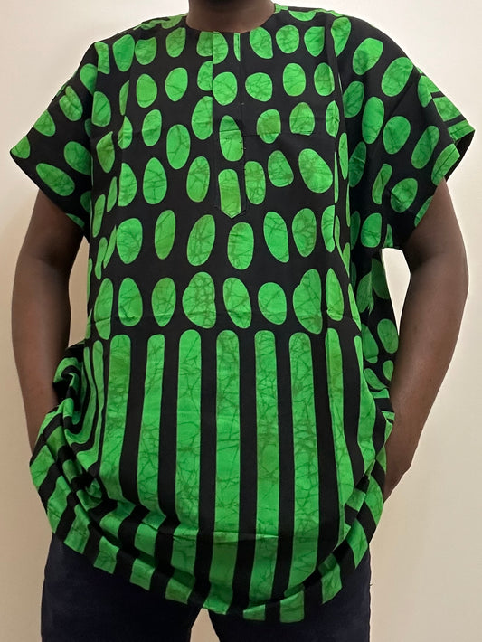 Seyi African Print Dashiki