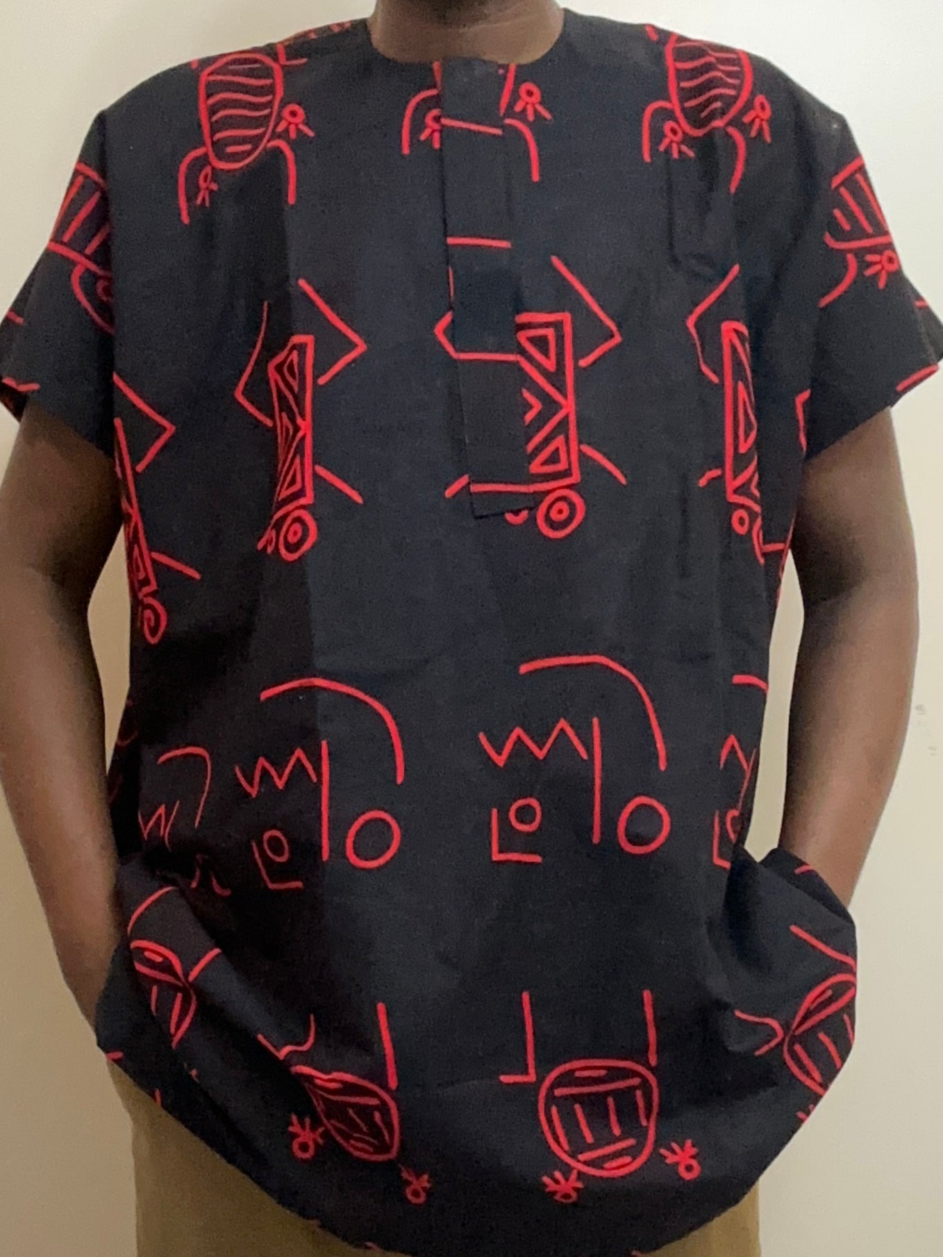 Adom African Print Dashiki