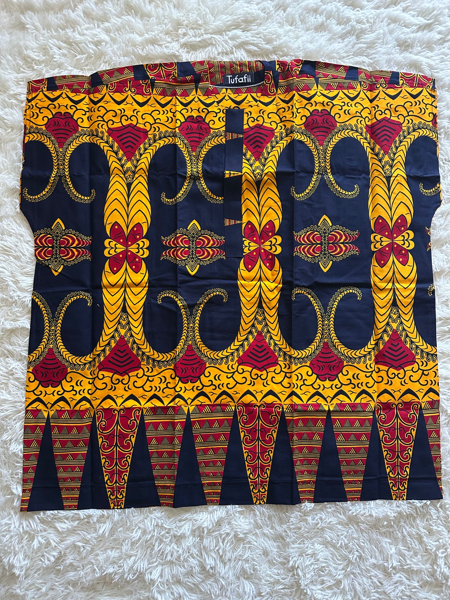 Seyi African Print Dashiki