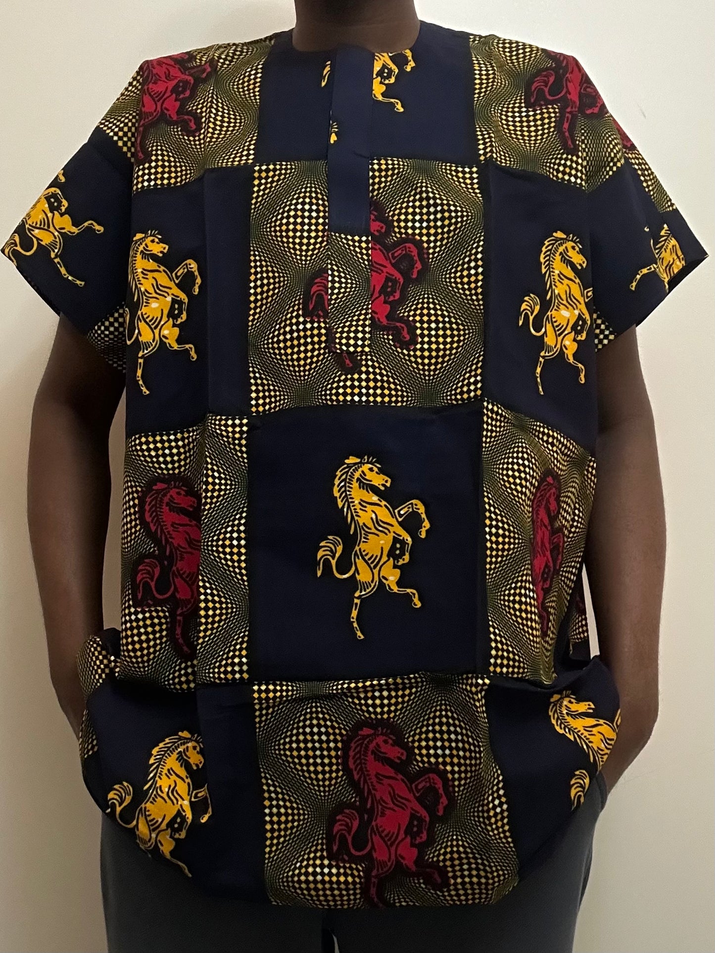 Uti African Print Dashiki