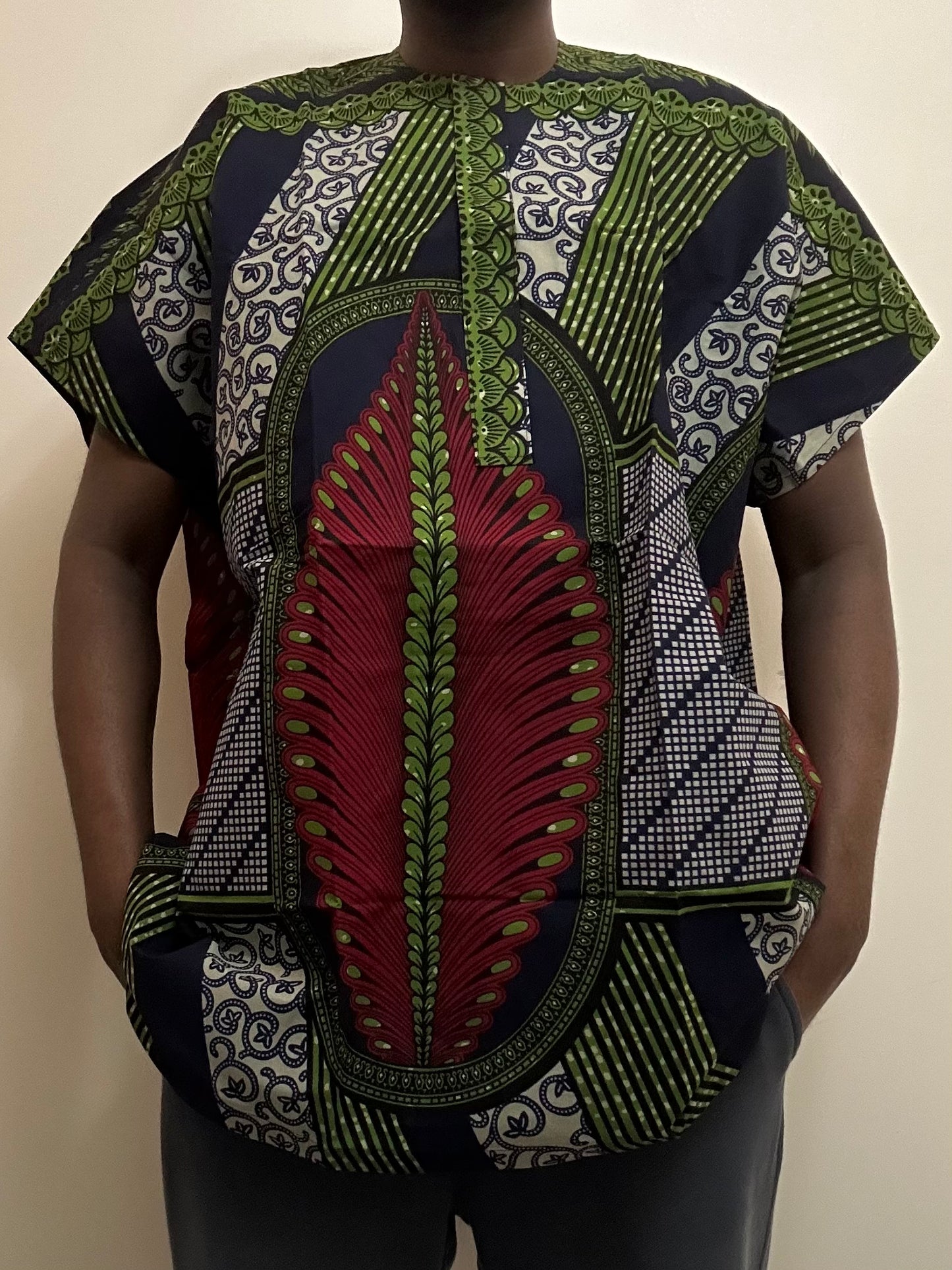 Nura African Print Dashiki