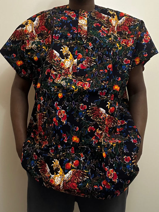 Tatenda African Print Dashiki