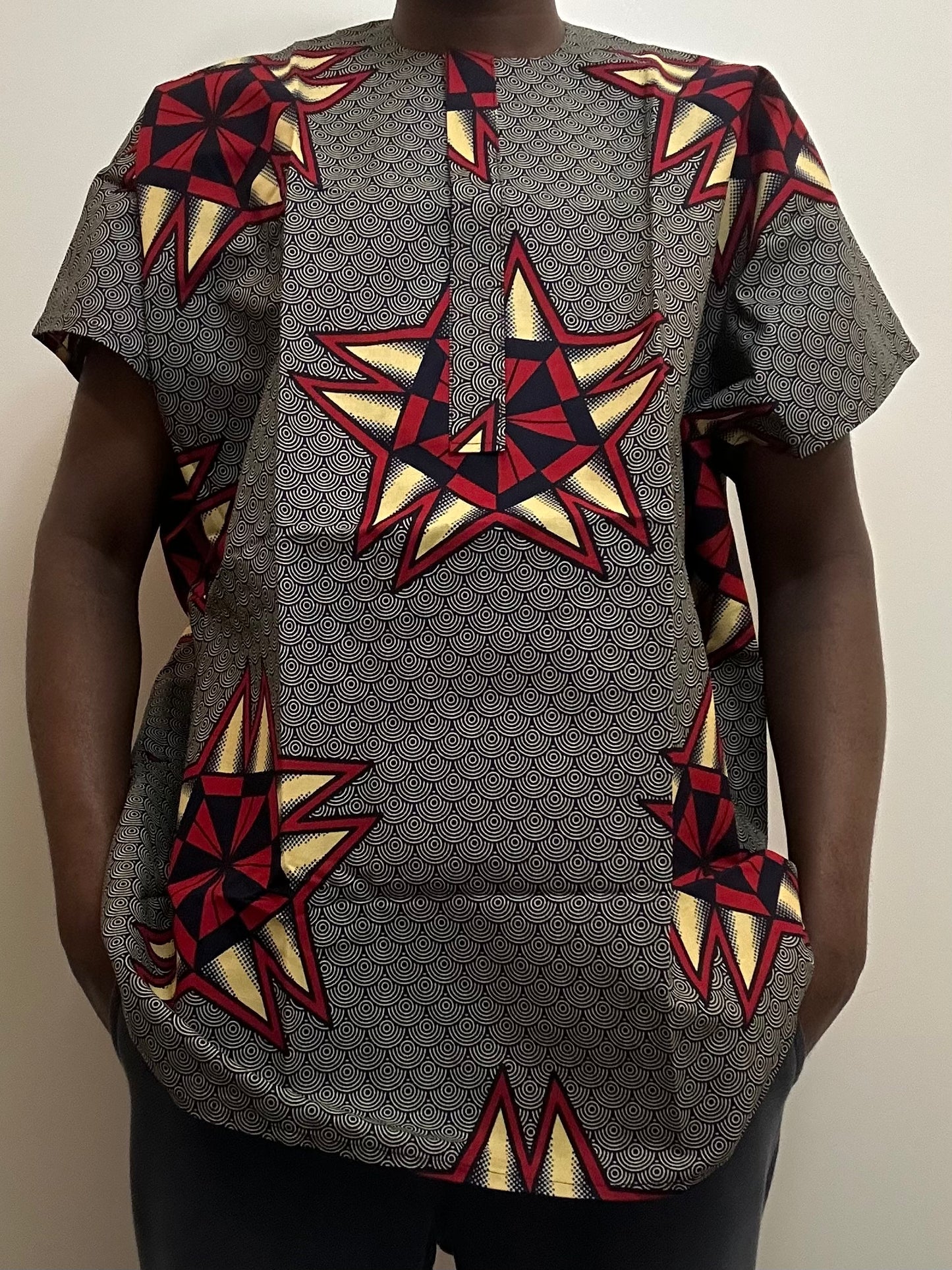 Thandi African Print Dashiki