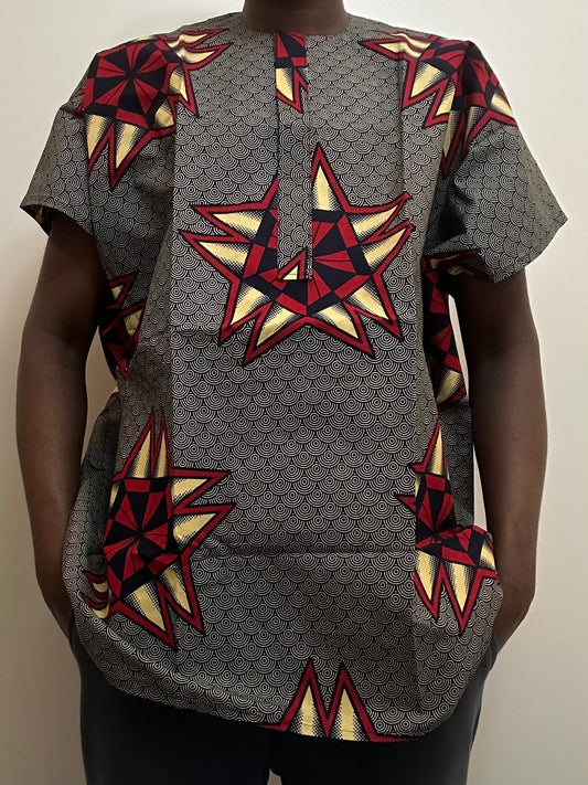 Thandi African Print Dashiki