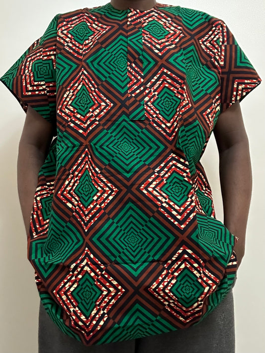 African Ankara Dashiki A3