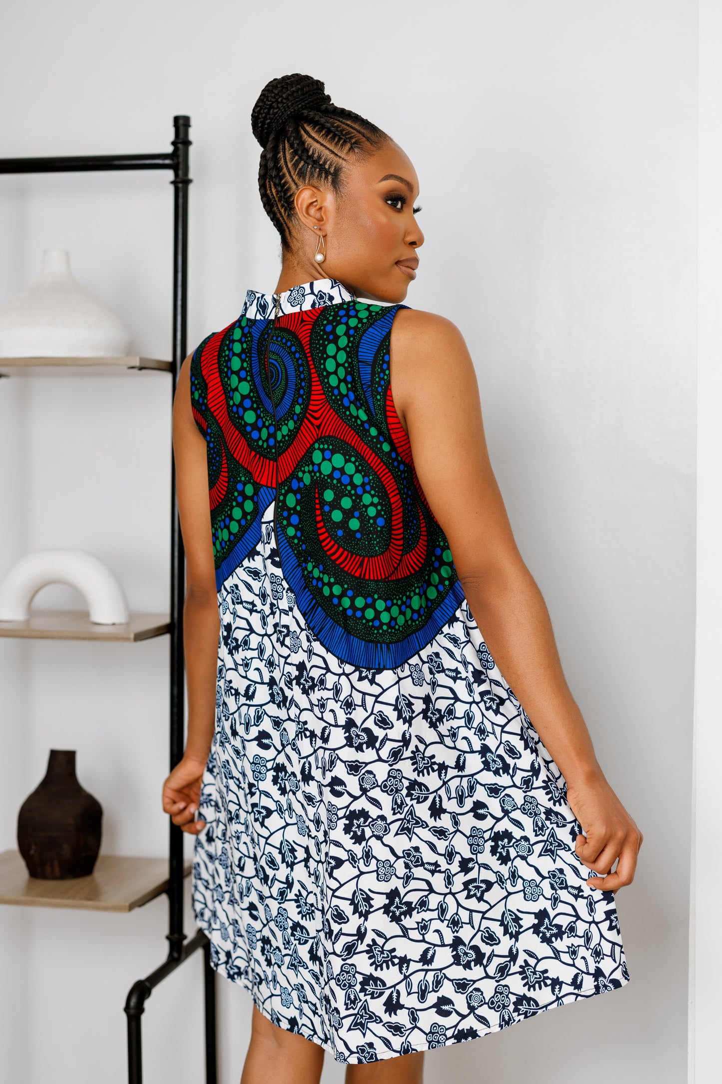 African Print Jamila Dress