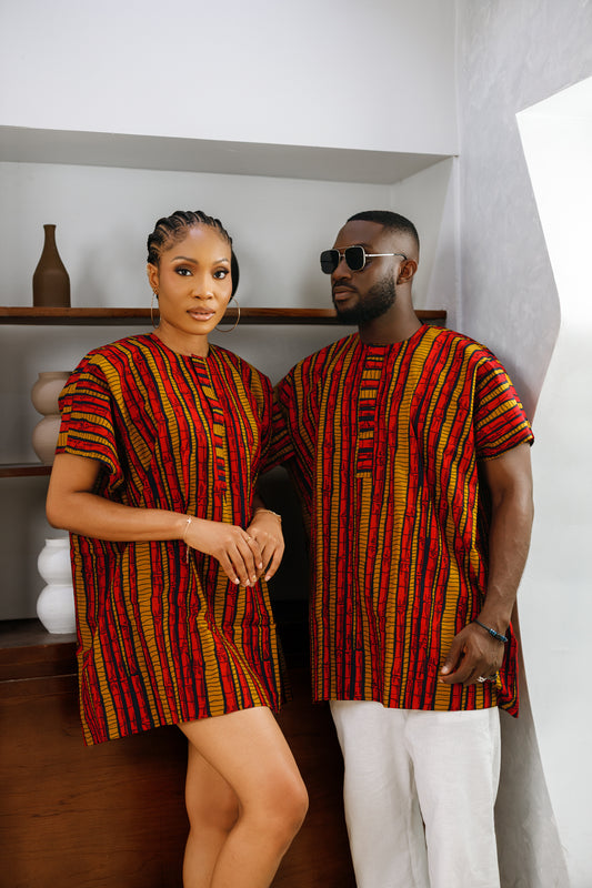 Mai African Print Dashiki