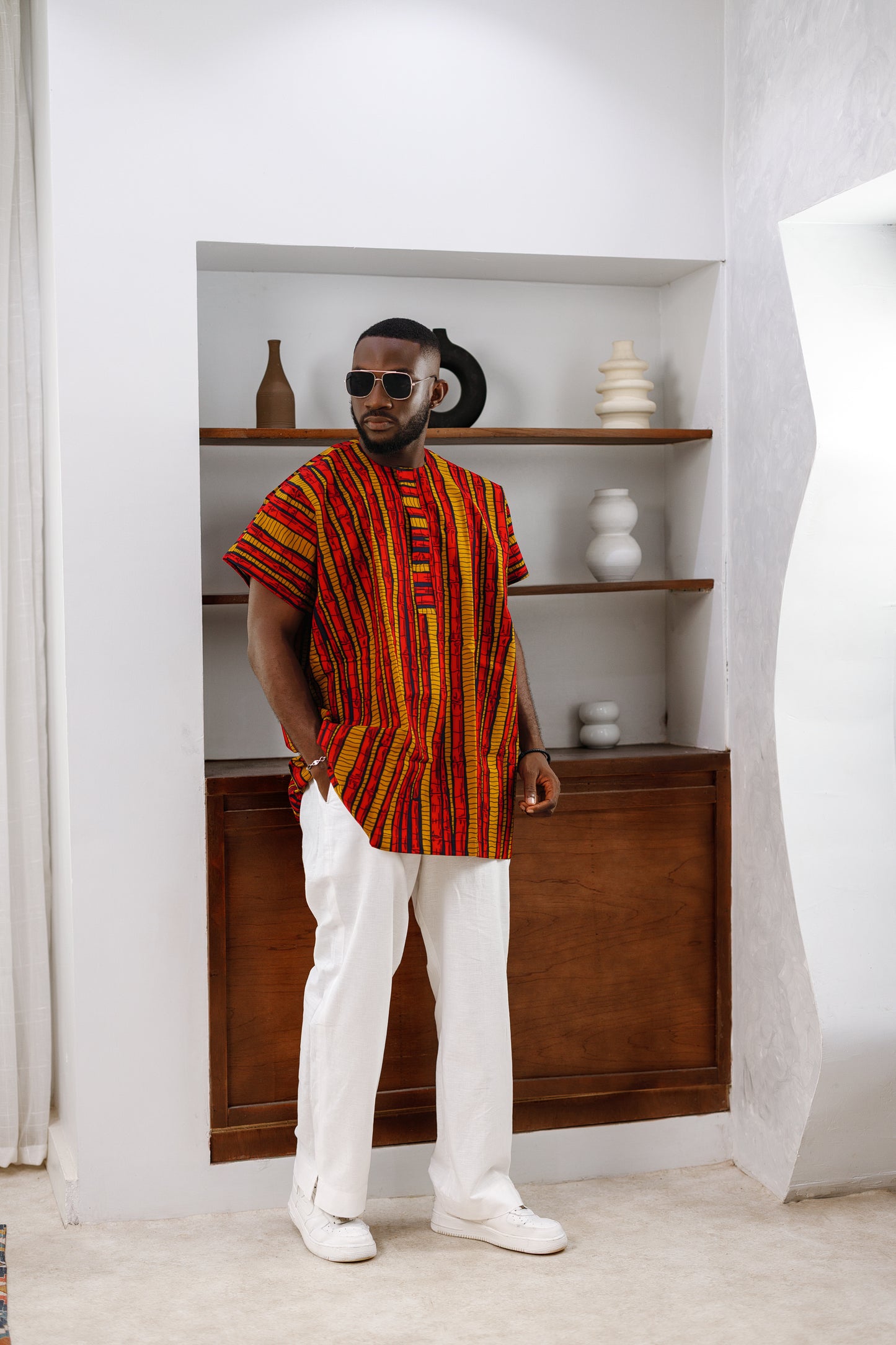 Mai African Print Dashiki