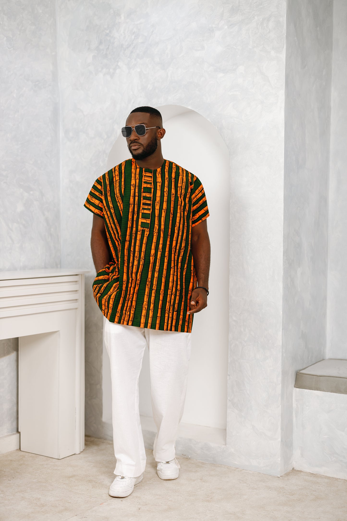 African Ankara Dashiki Naledi