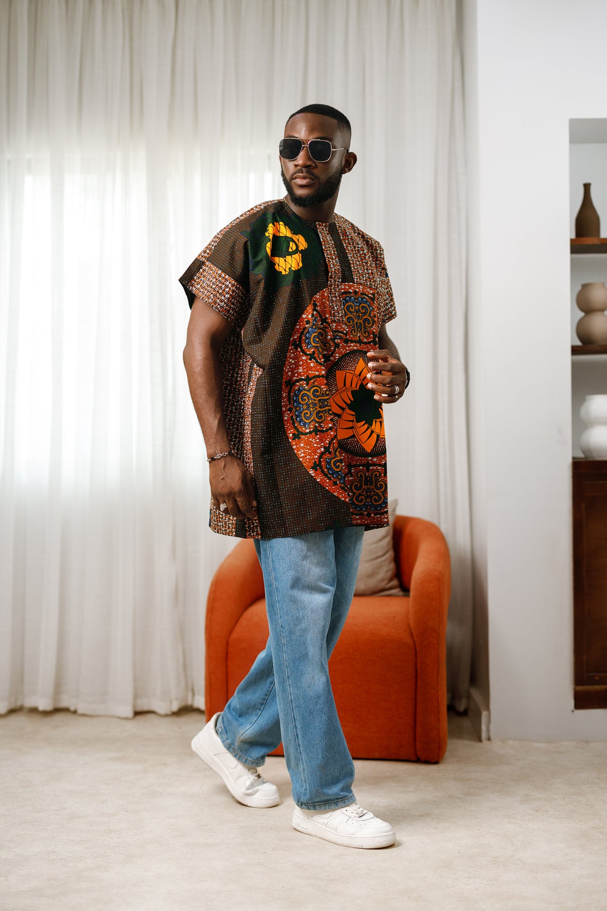African Ankara Dashiki Sade