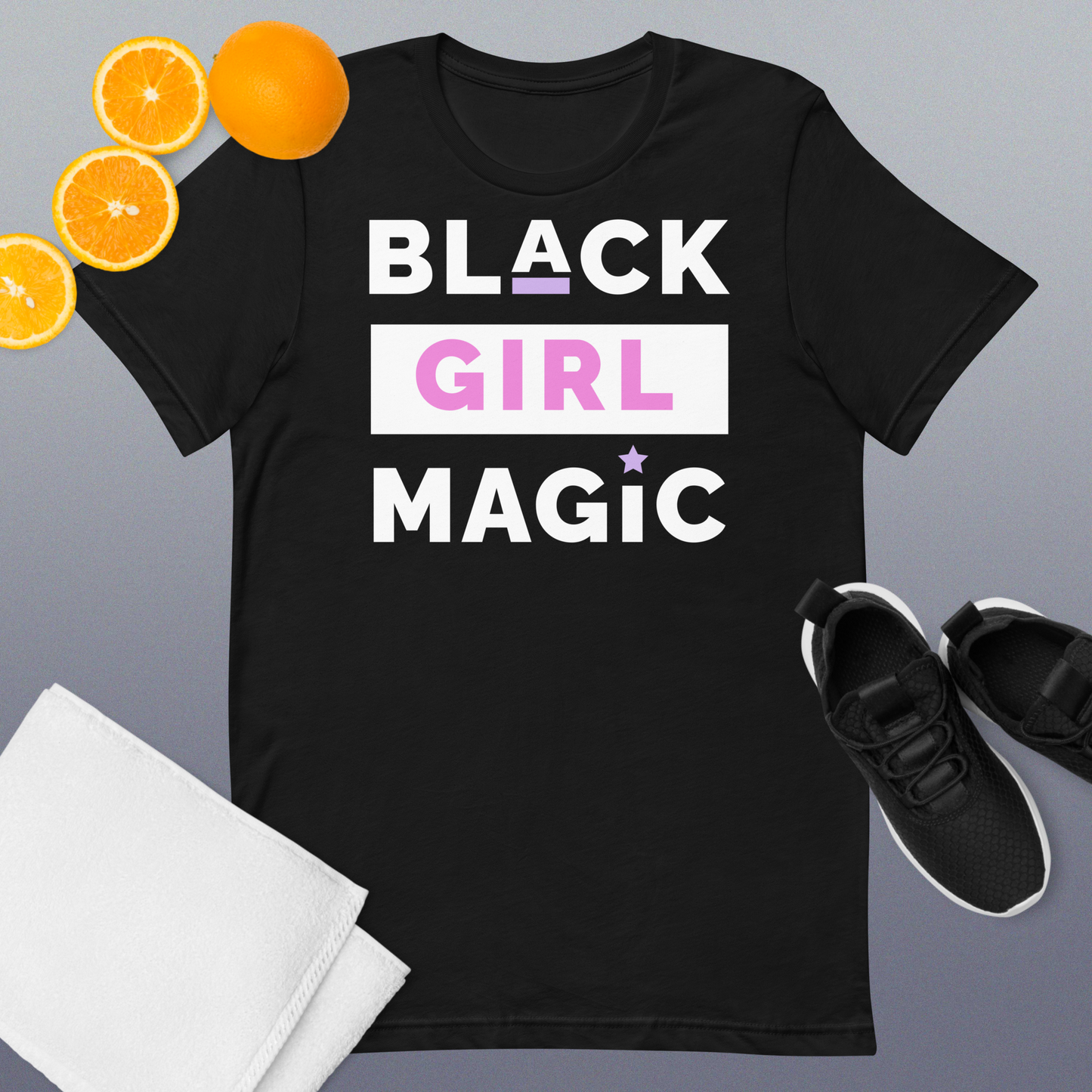 Black Girl Magic Crew Neck T-Shirt