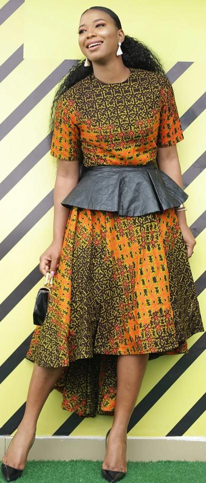 African Print Taj Dress