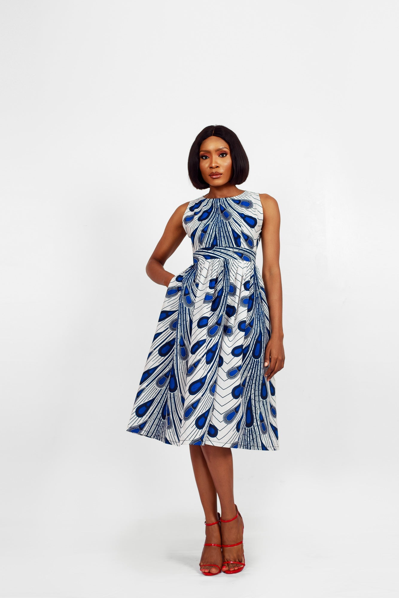 African Print Wina Dress