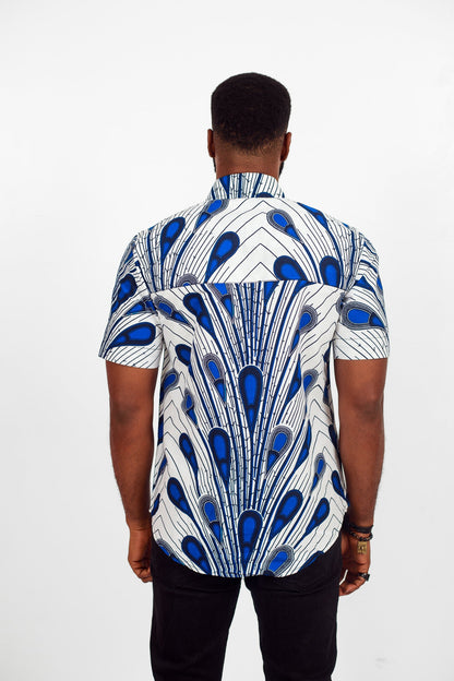 AFRICAN WALID SHORT SLEEVE SHIRT