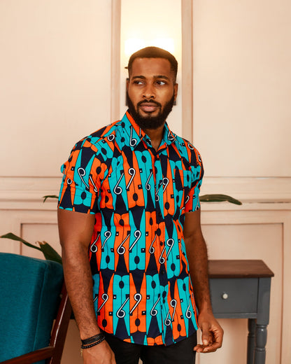 AFRICAN YONAS SHORT SLEEVE SHIRT