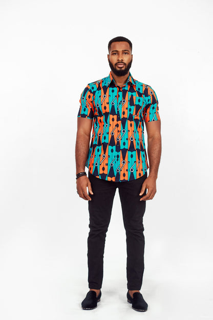 AFRICAN YONAS SHORT SLEEVE SHIRT