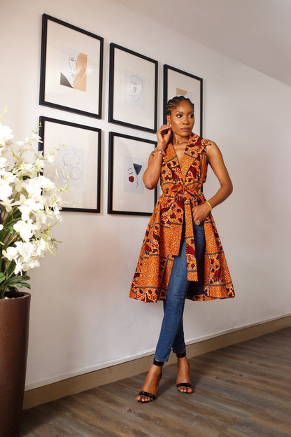 African Print Alima Dress