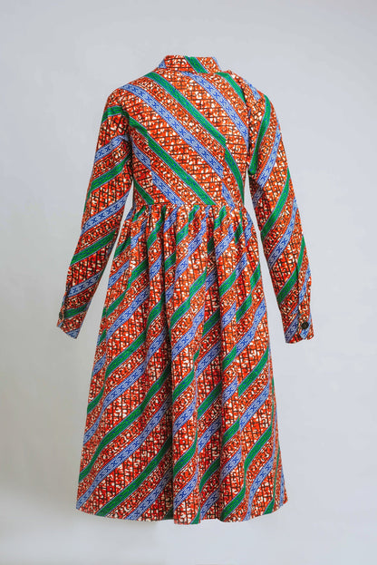 African Print Maha Dress